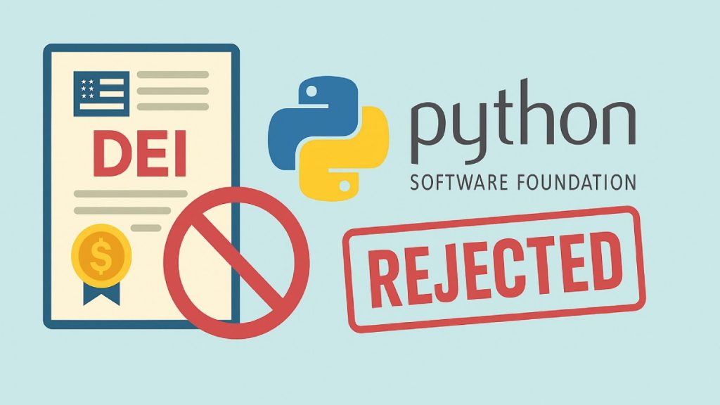 Python Foundation Rejects Us Govt Grant Over Anti Dei Clauses