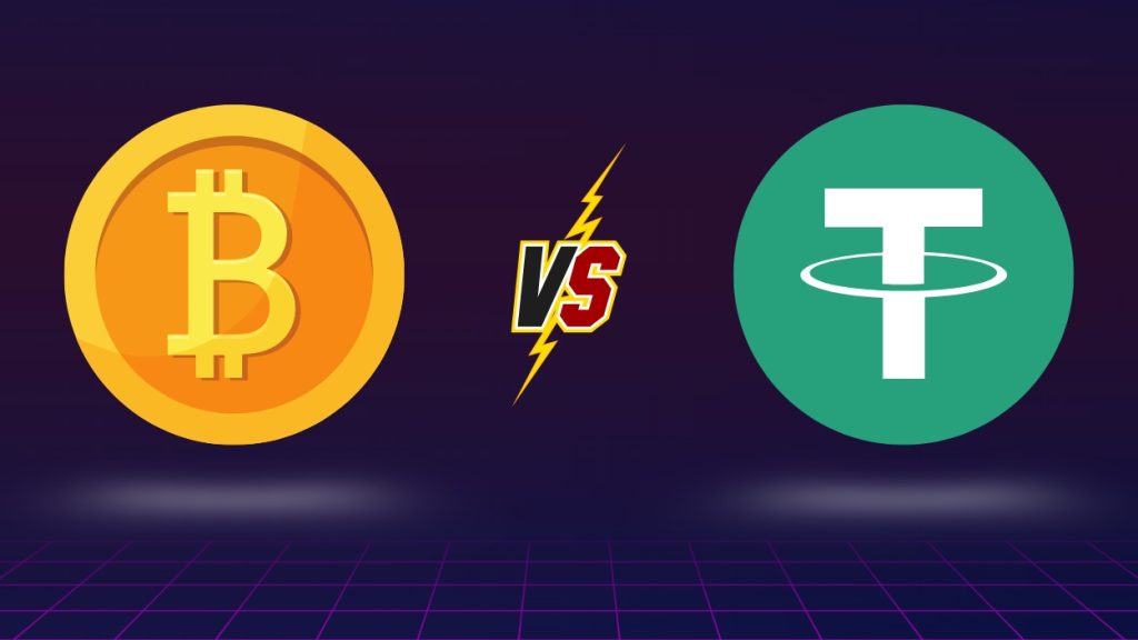 Bitcoin vs. Tether Statistics