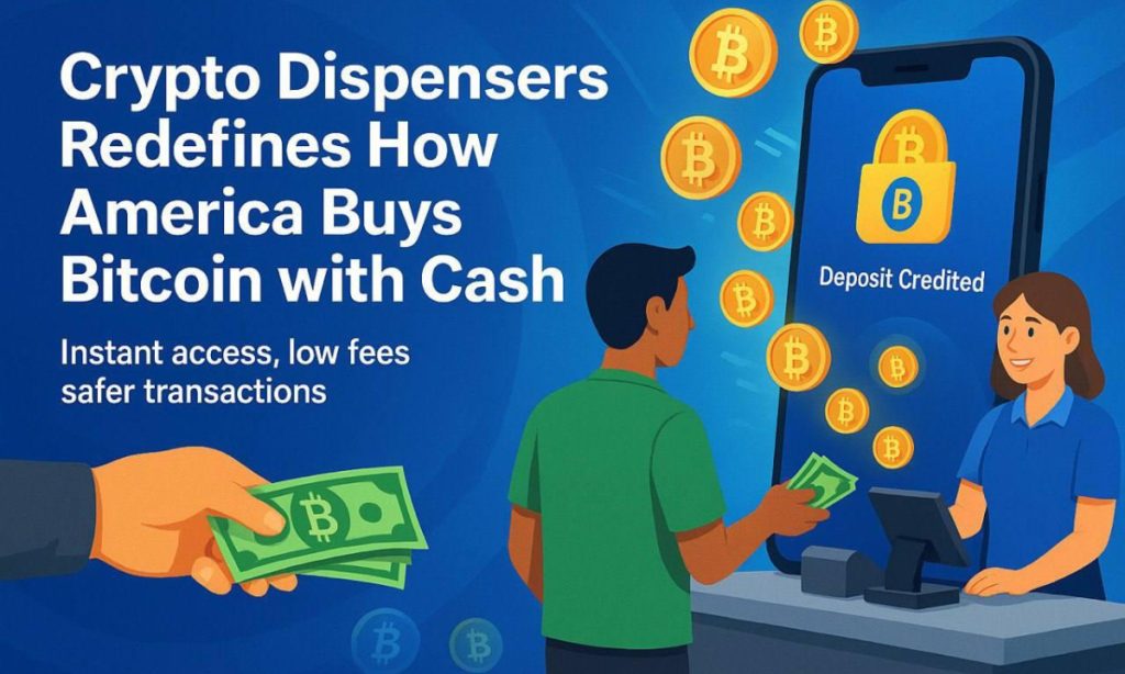 Crypto Dispensers Redefines How America Buys Bitcoin With Cash