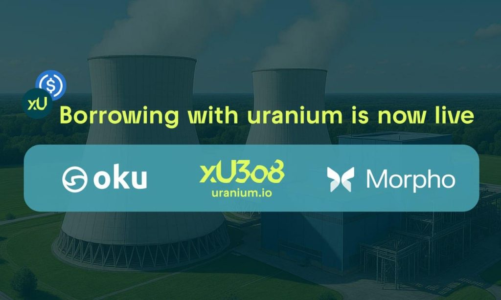 Real-World Uranium Markets Meet DeFi with the Launch of xU3O8-Based Lending on Oku, Powered by Morpho Real-World Uranium Markets Meet DeFi with the Launch of xU3O8-Based Lending on Oku, Powered by Morpho