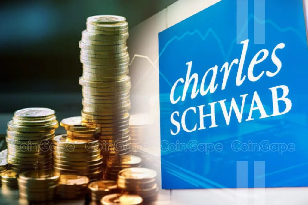 $12T Charles Schwab to Launch ‘Schwab Crypto’ for Bitcoin and Ethereum Trading an image of Charles Schwab's logo