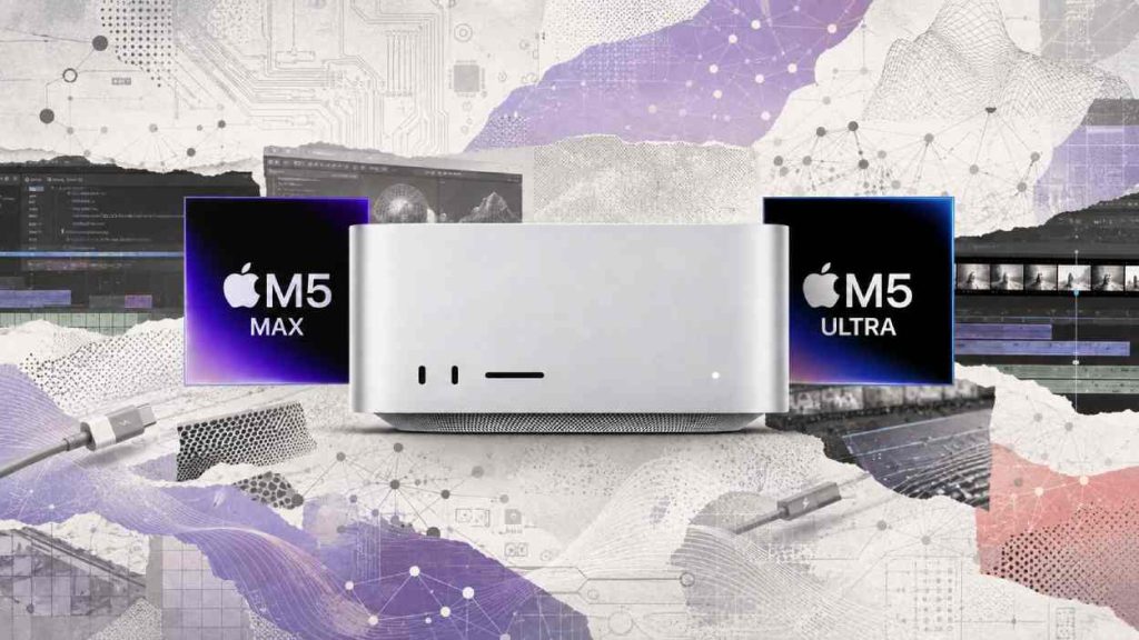New Mac Studio M5 Ultra Brings Massive On-Device AI Power Apple Mac Studio M5 Chip